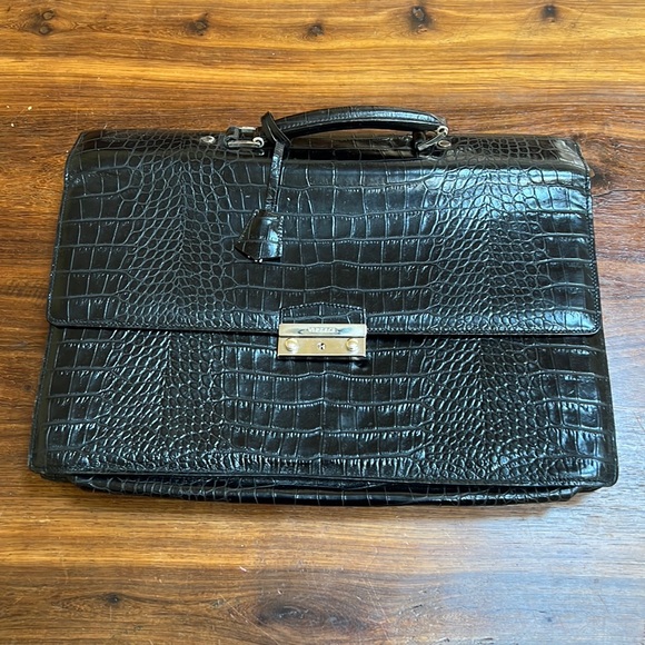 Versace Other - COPY - Authentic Vintage Versace LA Medusa Bag, crocodile leather, fantastic co…